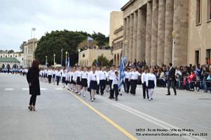 213- Rhodes- Defile Dodecanese grec